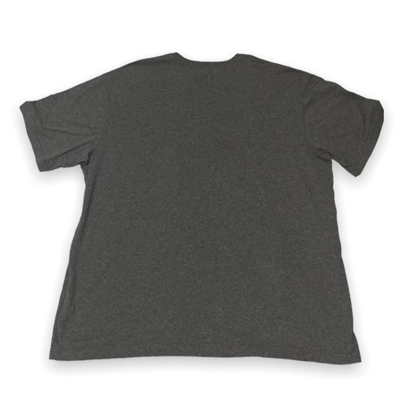 Men’s Carhartt Logo T-shirt Relaxed Fit Charcoal Grey Size 2XL - Picture 2 of 5